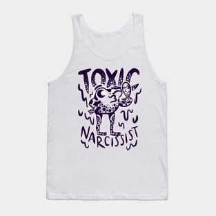 Funny Animals Quotes - Toxic Narcissist Frog Tank Top